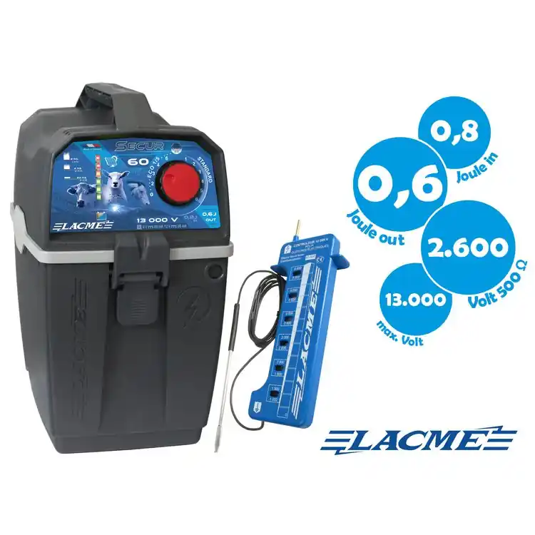 Lacmé Weidezaungerät 9 V Secur 60 Angebot