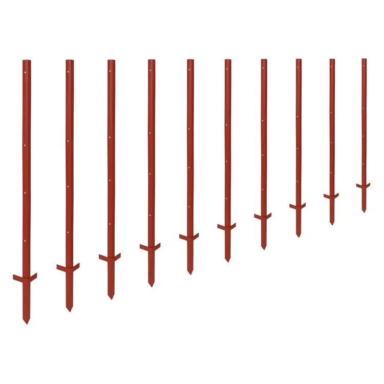 Preiswert Winkelstahlpfahl 115 cm, 3 mm stark - 10 Stück
