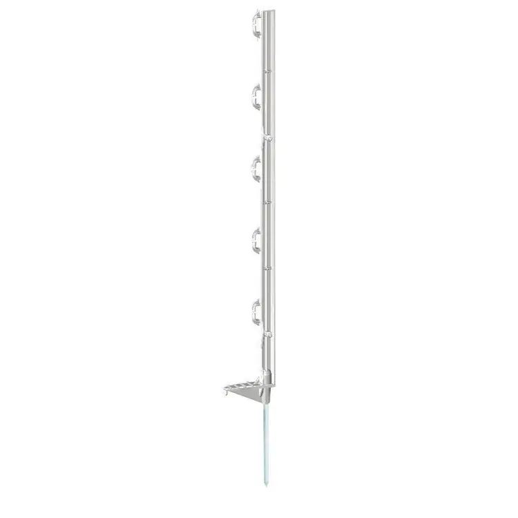 Direktkauf ECO Weidezaunpfahl 70cm, weiß, 5 Stück