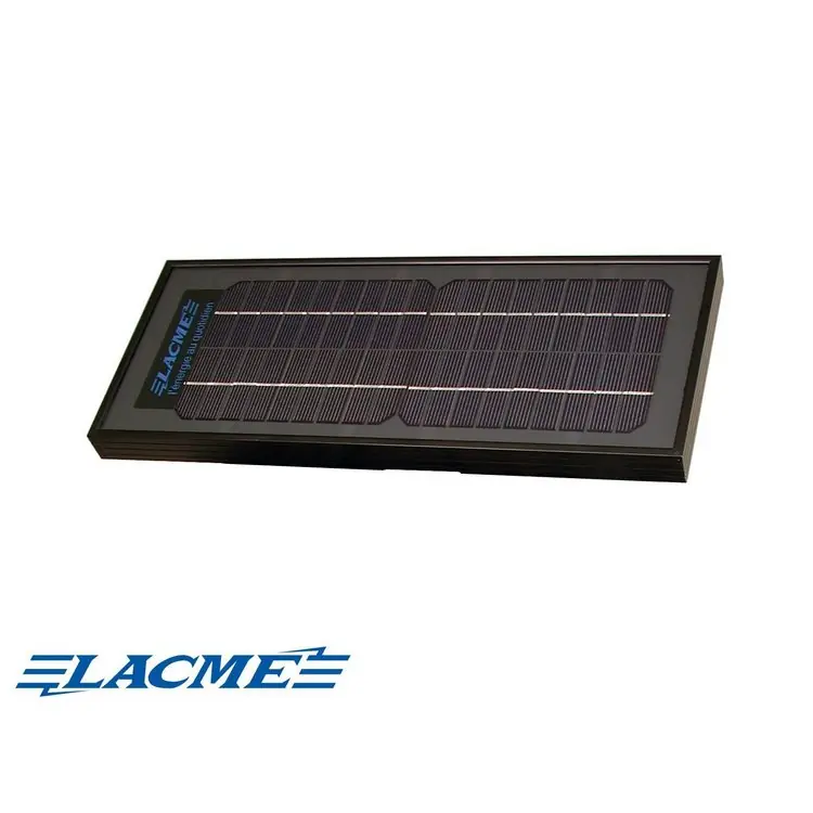 Wochenendangebot LACME 6W Solarpaneel für 9V und 12V Batteriegeräte