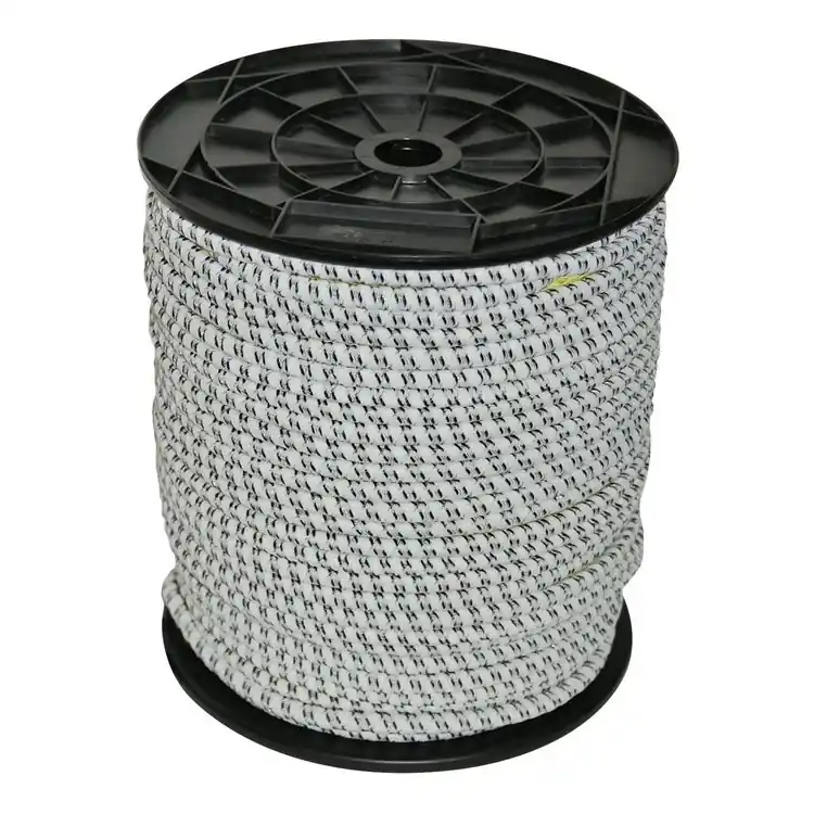 Preiswert Gummi Elektroseil 50m, 7 mm, 3 x 0,30mm Niro