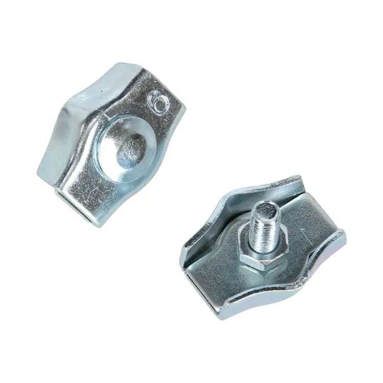 Nur Heute Seilverbinder Simplexklemme für Ø 3 - 6 mm, verzinkt, Stück