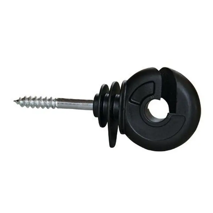 Bestseller Ringisolator kompakt, schwarz durchgehende Stütze, 50 Stück