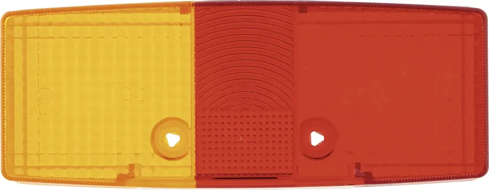 Billig Hella® Lichtscheibe quadratisch, links/rechts, 158 x 64 mm für Schlussleuchte mit Kennzeichenlicht