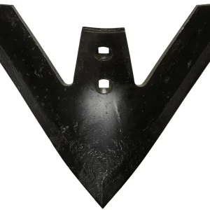 Billig Frank Gänsefußschar 420 x 8 mm, Abstand Bohrungen 60 mm, universal