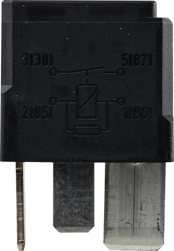 Hella® Relais 12 V, Hochleistungs-Schließer, ohne Halter, 4-polig, Flachsteckanschluss, 4RA 007 793-031 Garantierte Lieferung
