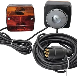 Kracherpreis TRAILER POOL Rückleuchtensatz Kabel 7,5 m mit Magnethaftung, 014 000 091