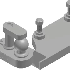 Neue Ware Rockinger Anbau "KS50" links für Zwangslenkungen "RO825B" und "ROE74L", ROE70L053