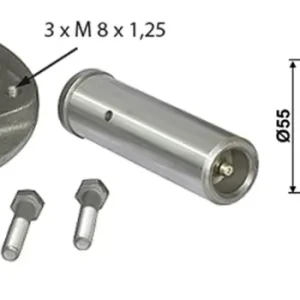 Aktuell Industriehof® Lagerung Ø Welle 30 mm, Lochkreis 80 mm, für Sechscheibe Kverneland , 31-L17A