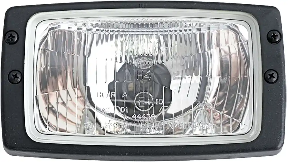 Jetzt Kaufen Hella® Hauptscheinwerfer links/rechts, Halogen H4, 12 V, 182 x 102 x 94 mm, quadratisch, 1AB 006 213-001