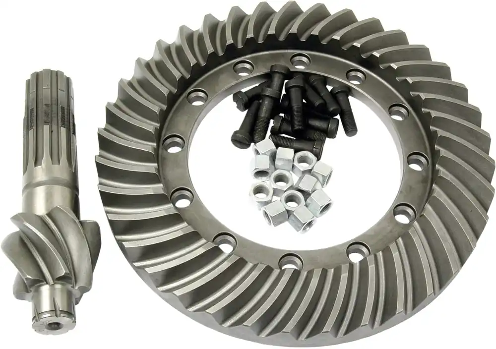Zertifiziert Tellerradsatz 6 x 37er Verzahnung, 237 mm für Massey Ferguson 35, 35X, 133, 135, 135 Petrol, 140