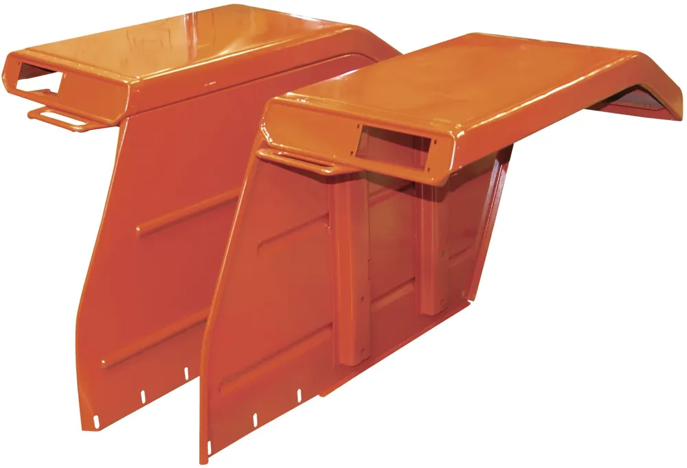 Kotflügelset links/rechts für Traktor Massey Ferguson 200, 300 Heißes Angebot