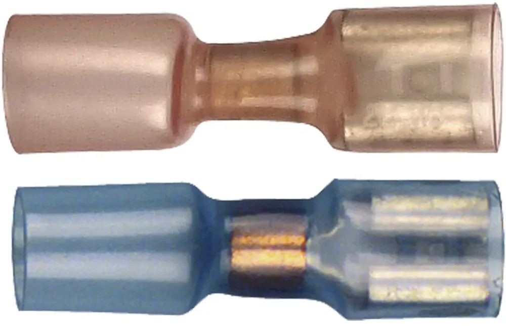 Bestseller Herth + Buss Flachsteckhülse "Crimpseal II" 6,3 mm isoliert mit Schrumpfverbinder