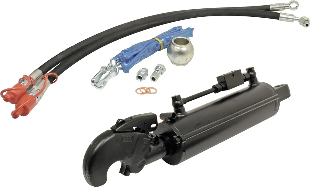 Hydraulischer Oberlenker Kat. 3 Länge 590 – 815 mm, mit Fanghaken und Gabelgelenk ohne Kopf Nur Heute