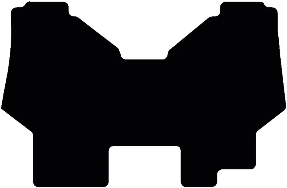 Fußmatte Velours schwarz, für Case IH Traktor CS, ab Bj. 94 Meistverkauft