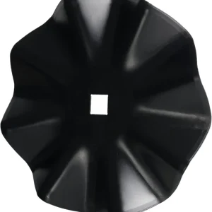 Echt NIAUX 200 Eggenscheibe 490 x 5 mm, ZB Vierkant, 31 x 31 mm, gerade, gewellt, für universal, 31-451130