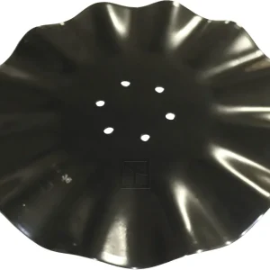 Mega-Angebot NIAUX 200 Eggenscheibe 460 x 4 mm, LK 100 mm, gerade, gewellt, für Kuhn, 31-0983