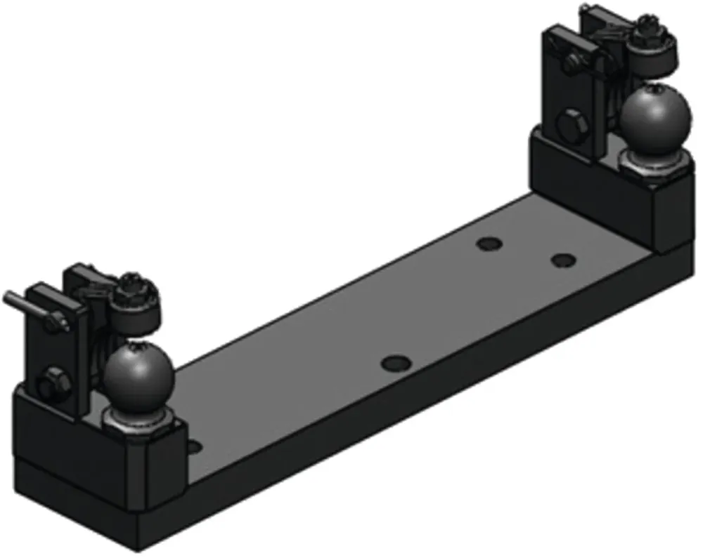 Preisknaller scharmüller Zwangslenkung "K50", Fendt grau, beidseitig, mit Niederhalter, für K80®-Anhängebock 00.144.81.2-A11, 00.521.153.0-A11