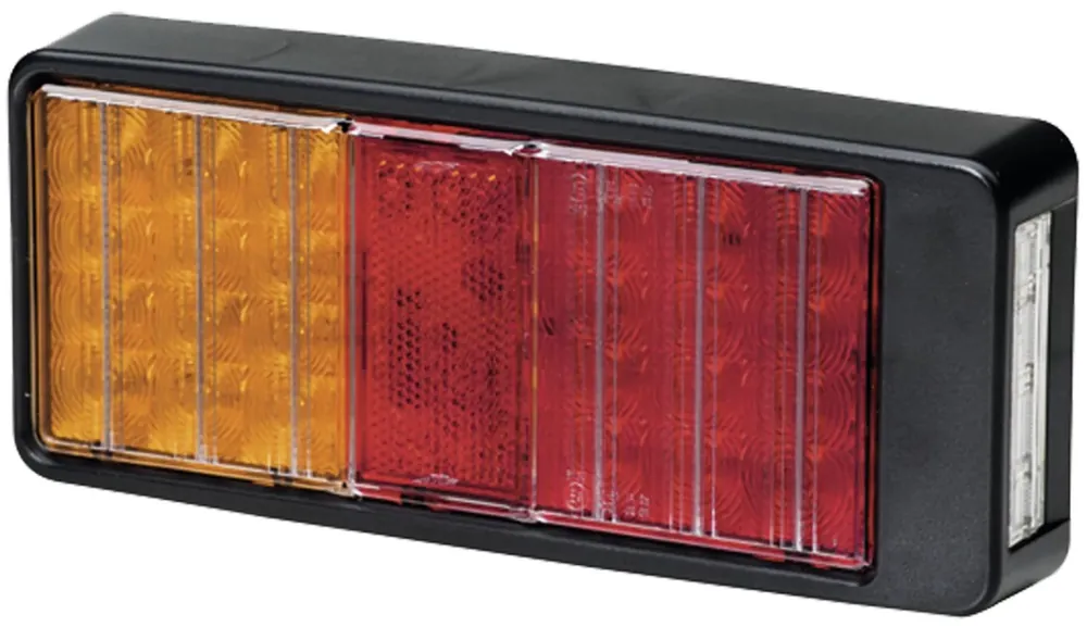 Hella® LED-Schlussleuchte links/rechts 9 – 36 V DC, 223 x 98 x 35 mm, Schluss-, Brems-, Blink-, Kennzeichenlicht, 2VB 357 020-001 Nur Für Kurze Zeit