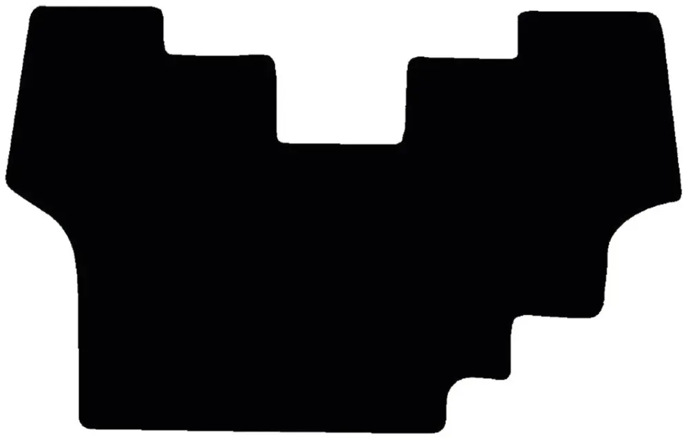 Fußmatte Velours schwarz, für Fendt Traktor Farmer 300 C, 300 Ci, Bj. 97 – 08 Preiswert