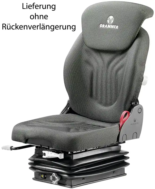 Grammer Traktorsitz "Compacto® Basic S", mechanisch gefedert, Stoff, anthrazit/grün/silber Sale