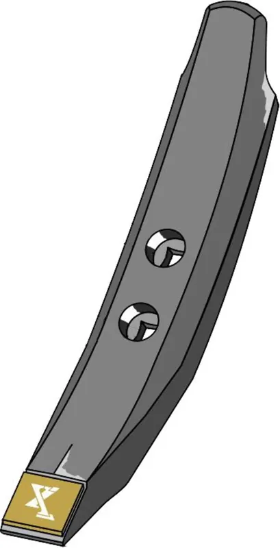 Echt Industriehof® Scharspitze "eXtreme® Carbide Line" 315 x 35 mm, hartmetallbeschichtet, für Grubber Einböck, Köckerling, 101.EXT-1030