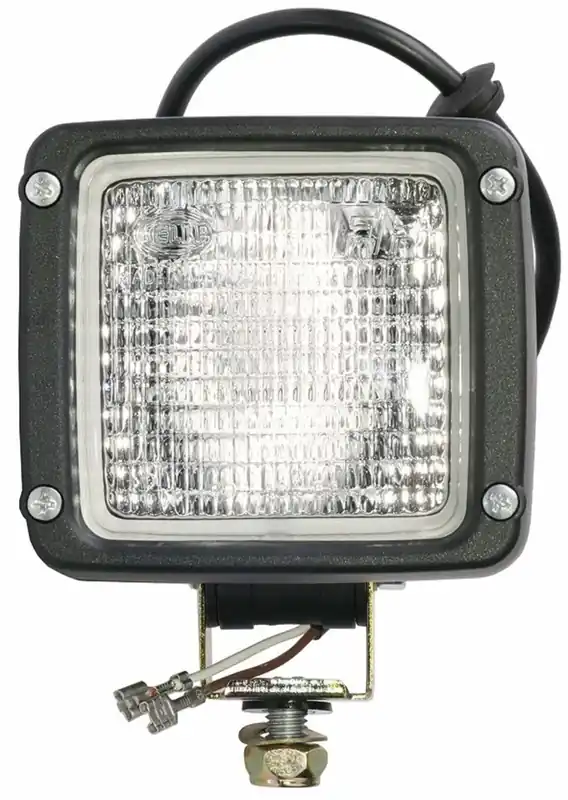 Abverkauf Fendt Arbeitsscheinwerfer Halogen H3, Boden-Ausleuchtung, für Traktor Farmer, Favorit, Geräteträger, Vario, G312901110023