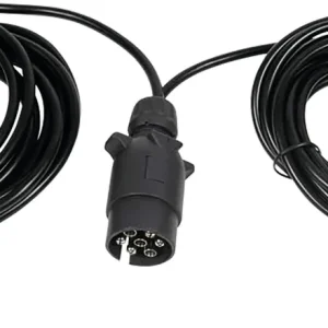 Letzte Chance TRAILER POOL Adapterkabel 4 m 7-polig Fahrzeug/2 x 5-polig Bajonett, für Rückleuchte Aspöck®, Jokon, 014 003 040