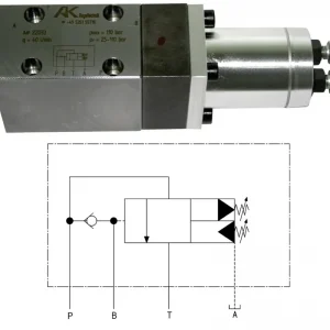 Cetop Speicherladeventil, NG06 -B-, Betriebsdruck von/bis (kalk) 25 bis 110 bar Bestpreis