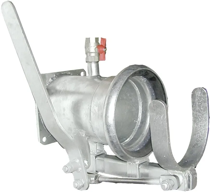 Echt Hücobi Saugschlauch-Schnellkuppler 159 M-Teil x 6", schwer, Perrot, verzinkt, 8432 159150