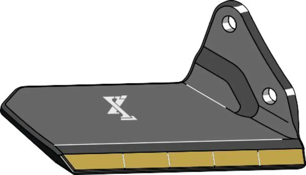Industriehof® Scharflügel "eXtreme® CARBIDE LINE" links/rechts 400 mm, hartmetallbeschichtet, für Grubber Kongskilde Aktuell