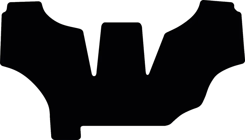 Sonderangebot Fußmatte Gummi schwarz, für Massey Ferguson Traktor MF 4708 M, 4709 M, 4710 M, ab Bj. 20
