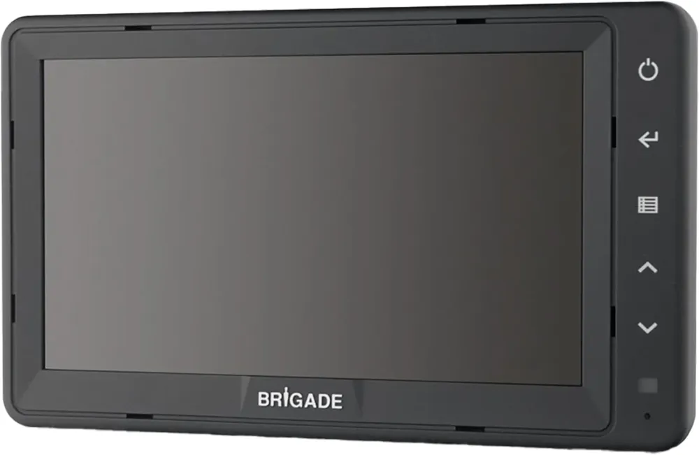Brigade® Monitor "VBV-770HFM" 7,0 ", farbig (RGB) 1.024 x 600 Pixel, 7204 Finale Aktion