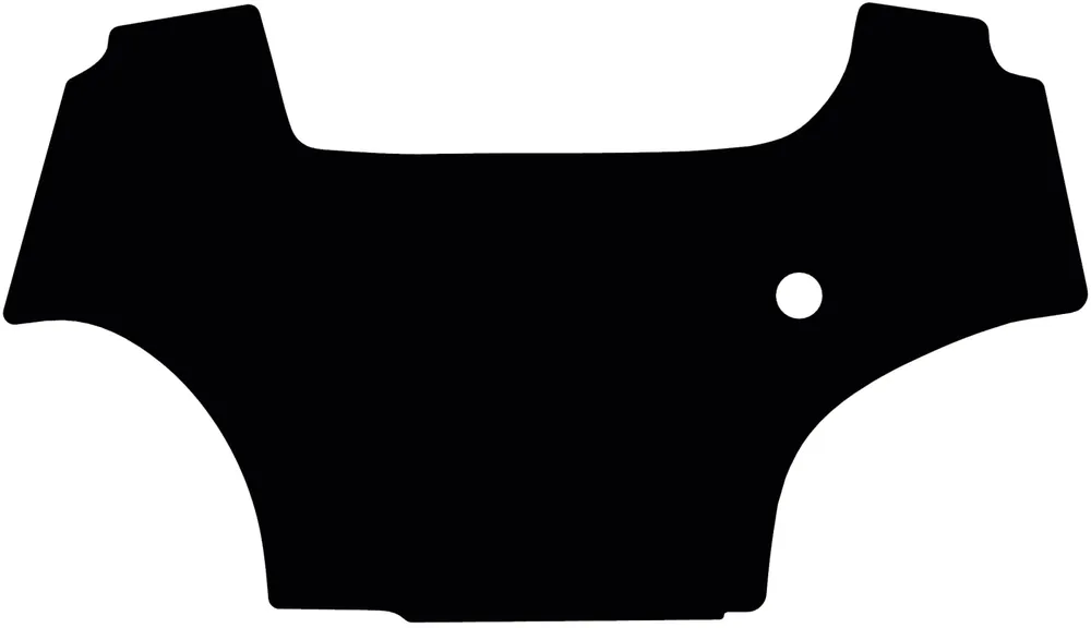 Schneller Versand Fußmatte Velours schwarz, für Same Traktor Serie Fortis, ab Bj. 12
