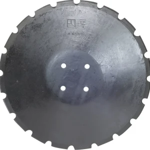 NIAUX 200 Eggenscheibe 450 x 5 mm, LK 98 mm, gewölbt, gezahnt, flacher Ansatz, für Rabe, Vogel & Noot, 31-0619 Begrenztes Angebot