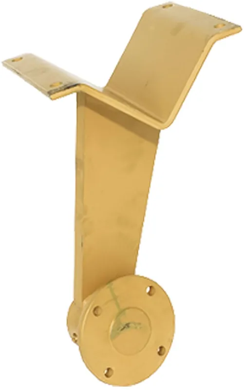 Sonderaktion Industriehof® Scheibenhalter hinten, verstärkt für Rahmen 80 x 80 mm, Lochkreis 115 mm, Bohrungen 4 x 12,5 mm, 31-0501.2