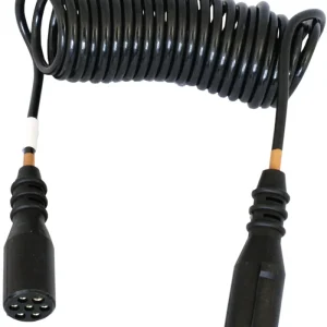 Brigade® Spiralkabel für BE-Serie, Trennstelle mit Steckdosen ähnlich 24 V N-Typ, 7-polig, A1829 Expressversand