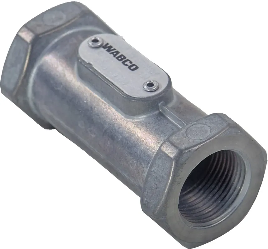 Nur Heute Wabco Rückschlagventil pneumatisch, Länge 72 mm, Nennweite 8 mm, Betriebsdruck max. 20 bar, 434 014 000 0