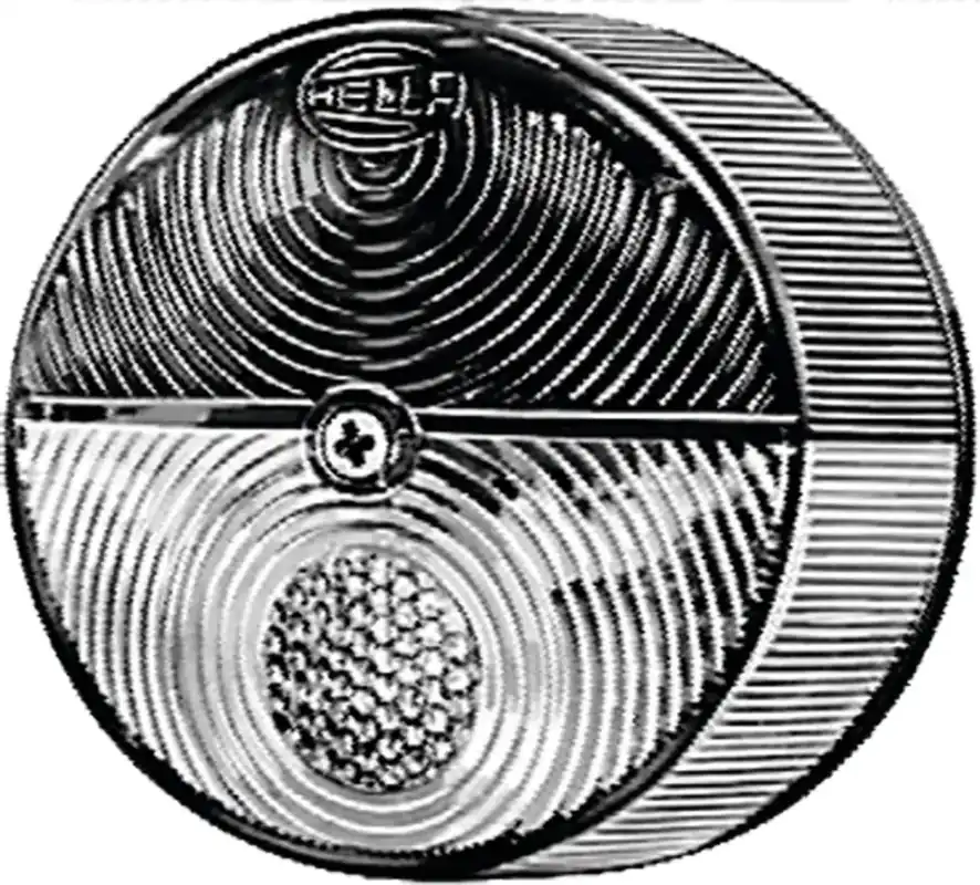 Rabatt Hella® Schlussleuchte links/rechts Ø 82 mm, Schluss-, Blinklicht, 2SW 003 185-041