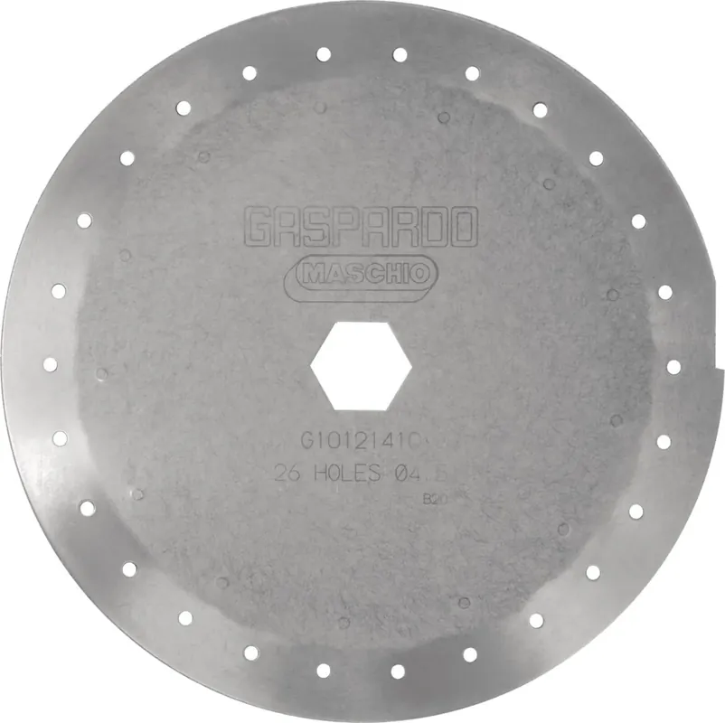 Neuheit Gaspardo Säscheibe 26 Bohrungen 2,5 mm, für Sämaschine, Gemüsesämaschine, G10123560R