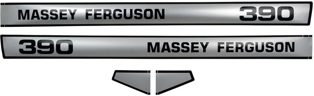 Aufklebersatz "MF 390" für Massey Ferguson, Vergl. Nr. Massey Ferguson 3901083M91 Top-Angebot