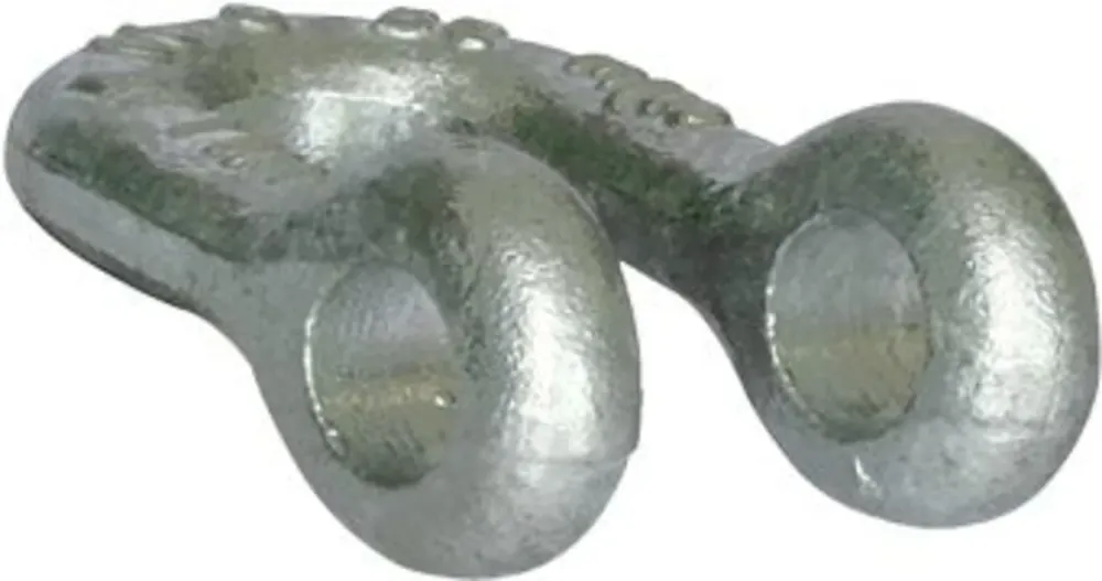 Begrenztes Angebot Industriehof® Schäkel gerade, Bohrung 10,5 mm, für Agritec, John Deere, 63-HAN-72