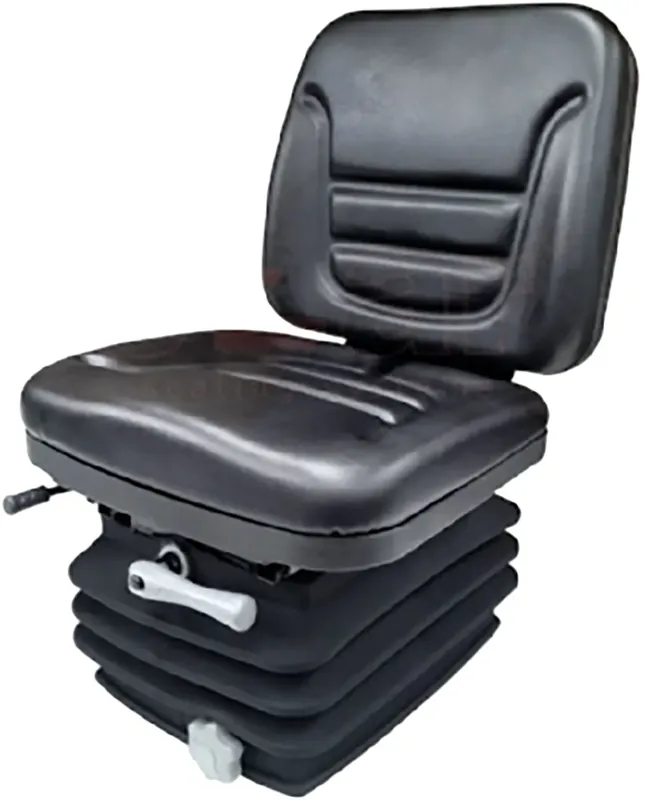 Neue Kollektion Traktorsitz "Compact Star MCS 2", mechanische Scherenfederung, PVC-Kunstleder, schwarz