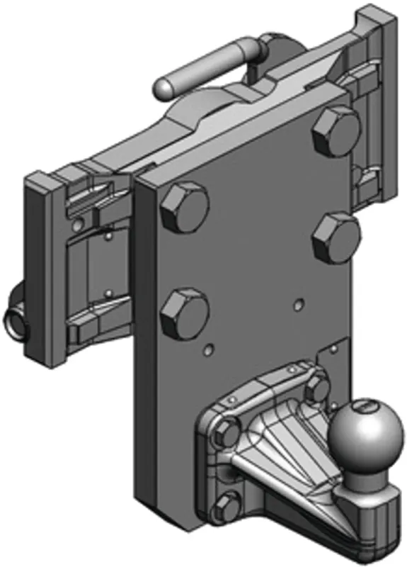 scharmüller Kugeleinsatz "ISO 50" 325/25/26 mm, Kugel 50 mm, Kuppelpunkt 10 cm tiefer, für Traktor/PKW-Anhängekupplung, 05.7325.05-A02 Sichere Zahlung