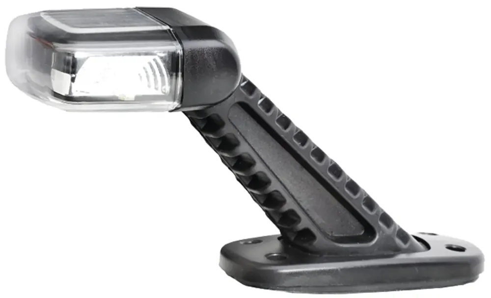 Hella® LED-Positionsleuchte gewinkelt, seitlich links/rechts, 148,6 x 143,7 x 61,5 mm, 10 – 30 V DC, E9 6753 Nur Heute