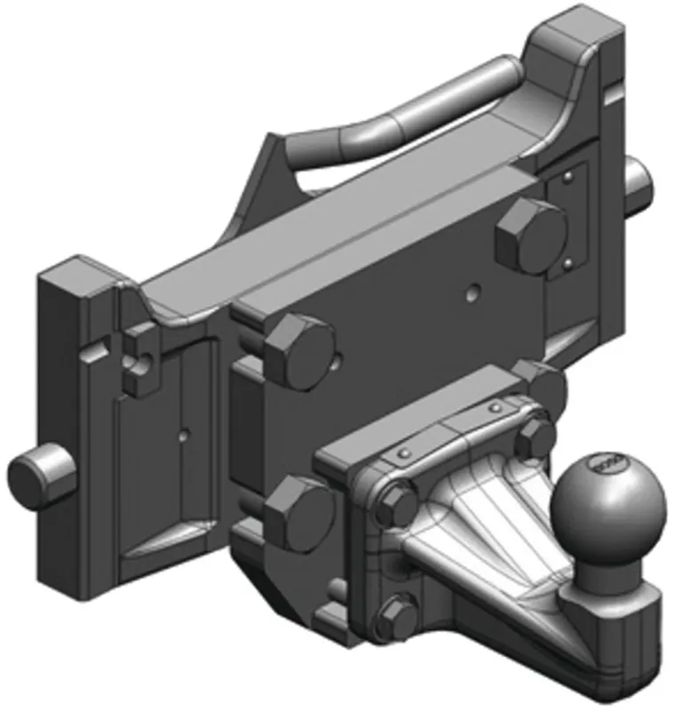 Beliebt scharmüller Kugeleinsatz "ISO 50" 330/25/32 mm, Kugel 50 mm, für Traktor/PKW-Anhängekupplung, 07.7330.04-A02