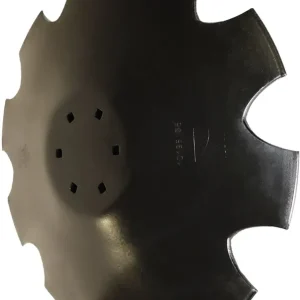 Highlight NIAUX 200 Eggenscheibe 510 x 5 mm, LK 100 mm, gewölbt, gezahnt, flacher Ansatz, für Kuhn, 31-0764