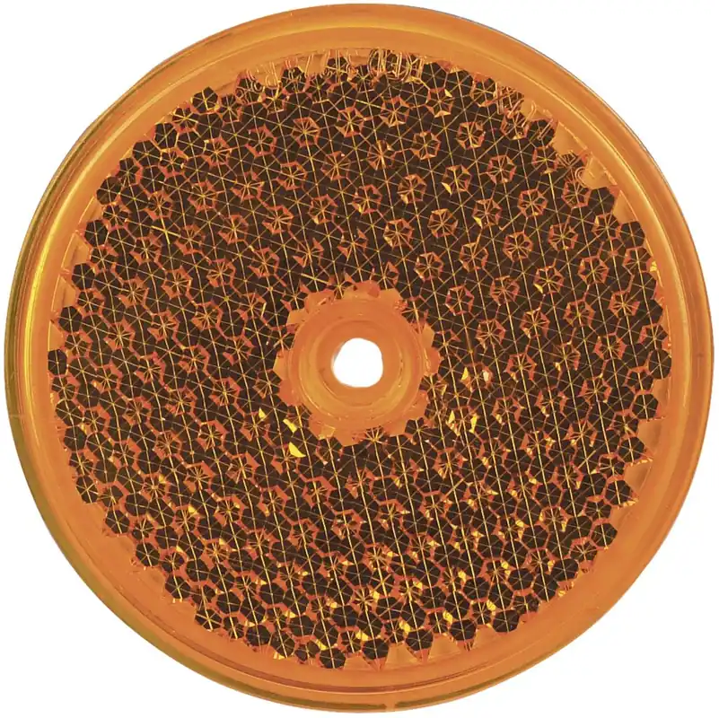 Nur Für Kurze Zeit Herth + Buss Seitenstrahler rund, orange, Ø 82 mm, geschraubt; Bohrung, 78 623 035