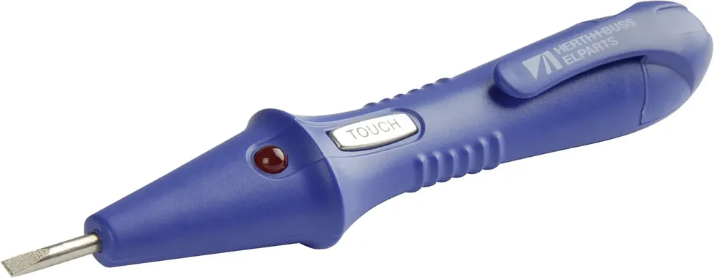 Herth + Buss Spannungsprüfer mit LED-Anzeige, Wechselspannung 110 – 250 V, 90 940 100 Markenprodukt