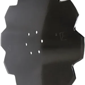 Aktuell NIAUX 200 Sechscheibe 500 x 5 mm, LK 100 mm, gewölbt, gezahnt, für Huard, Kuhn, 31-0995